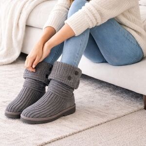 UGG Boots fold over knit